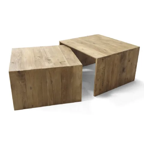 Tavolino Bis art 5142 in abete vecchio di Re-wood